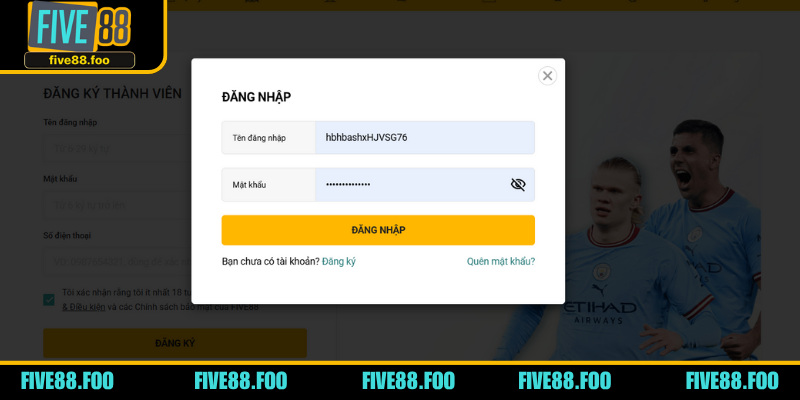 Chia sẻ top mẹo giúp hội viên đăng nhập Five88 thuận tiện nhất
